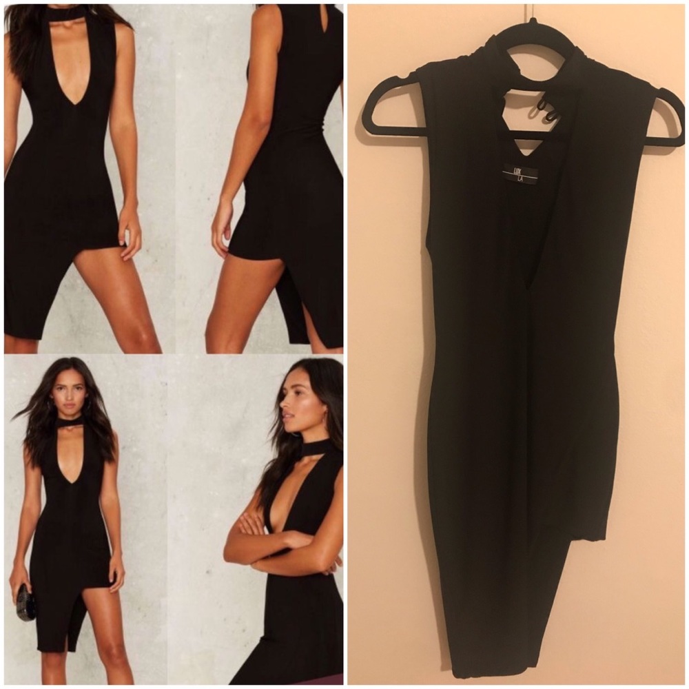 Little Black Dress: Public Display Asymmetric